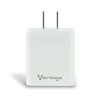 CARGADOR VORAGO QUICK CHARGE AU-350 PARA PARED 3.0A PD 20W USB A-C COLOR BLANCO