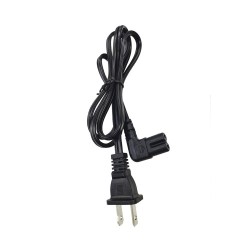 CABLE DE ALIMENTACIÓN ELÉCTRICA 120-240 VCA, 1 METRO, CONECTOR TIPO AMERICANO, CONECTOR EN FORMA TIPO L – MODELO ACCORDL-1M
