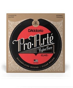 Daddario Encordadura Para Guitarra Clásica Tensión Normal EJ45
