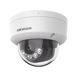 CÁMARA DOMO IP HIKVISION DS-2CD1163G2-LIU 6MP CON LUZ DUAL, MICRÓFONO, IR 30M, EXTERIOR IP67, ACUSENSE LITE, POE, H.265