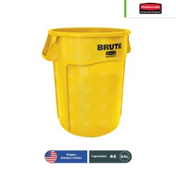 Contenedor redondo Brute sin tapa Rubbermaid 44 Gal