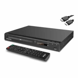 REPRODUCTOR DE DVD SIN REGIONES PARA TV CON HDMI, REPRODUCTOR DE CD PARA EL HOGAR, REPRODUCE TODAS LAS REGIONES Y FORMATOS, PUER