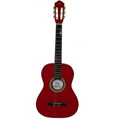 GUITARRA CLASICA ROJA SEGOVIA