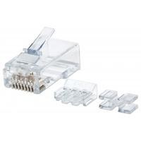 PLUG MODULAR RJ45 INTELLINET UTP CAT6A MULTIFILAR 80PZS C...