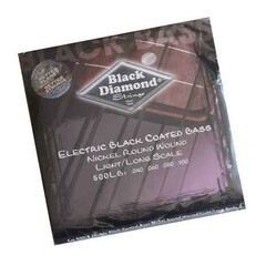 JUEGO DE CUERDAS PARA BAJO ELECTRICO .040/.100 NIQUEL BLACK DIAMOND