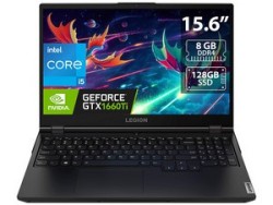 Laptop Gamer Lenovo Legion 5: Procesador Intel Core i5 10300H (hasta 4.5 GHz), Memoria de 8GB DDR4, SSD de 128GB, Disco Duro de