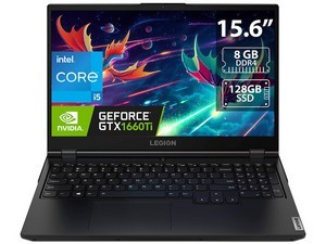 Laptop Gamer Lenovo Legion 5: Procesador Intel Core i5 10300H (hasta 4.5 GHz), Memoria de 8GB DDR4, SSD de 128GB, Disco Duro de