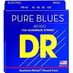 JUEGO DE CUERDAS PARA BAJO ELECTRICO LIGHT 40/100 PURE BLUES DR