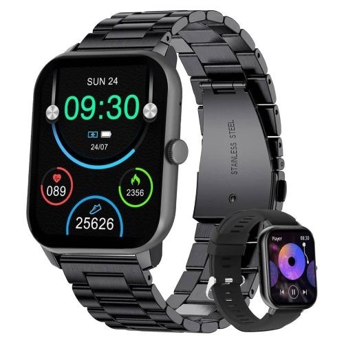 SMARTWATCH EASYTAO 1.83? PANTALLA GRANDE, RELOJ INTELIGENTE LLAMADA BLUETOOTH, IMPERMEABLE IPX67, MONITOR DE FRECUENCIA CARDÍACA
