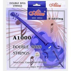 JUEGO DE CUERDAS PARA CONTRABAJO 3/4 ALICE