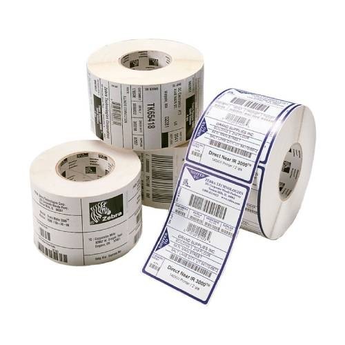 ZEBRA ETIQUETA Z-PERFORM 2000T, TRANSFERENCIA TÉRMICA, 5500 ETIQUETAS DE 2” X 1”, BLANCO, 1 ROLLO, 10000288