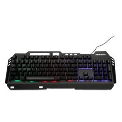 Teclado Gamer Radio Shack Luces LED Multicolor