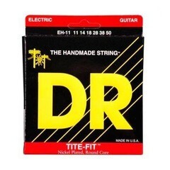 JUEGO DE CUERDAS PARA GUITARRA ELECTRICA EXT HEAVY 11/50 TITE-FIT DR