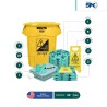 Kit antiderrames para líquidos agresivos o hazmat SPC 32 Gal | absorción 28 Gal