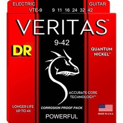 JUEGO DE CUERDAS P/GUITARRA ELECTRICA LIGHT 9/42 C/ACT VERITAS DR