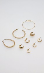 Set Aretes Aros