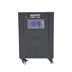 REGULADOR DE VOLTAJE INDUSTRIAL EPCOM BIFÁSICO 5 KVA/5 KW 220 V, ENTRADA 176-264 V VCA, SALIDA 215.6-224.4 VCA, EPL5K2FVR