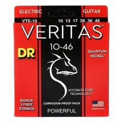 JUEGO DE CUERDAS PATA GUITARRA ELECTRICA MEDIUM 10/46 C/ACT VERITAS