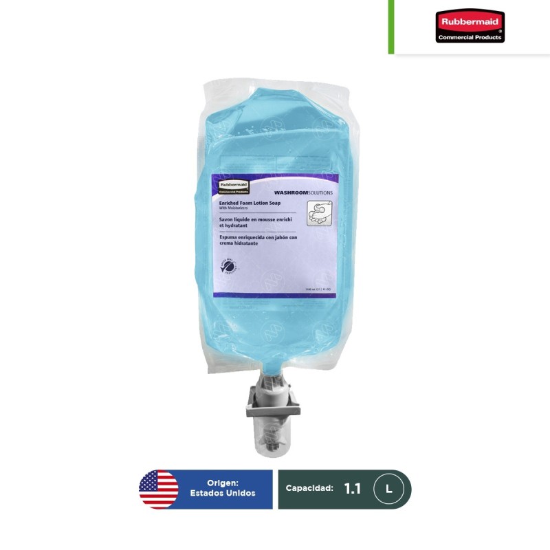 Recarga de Autofoam jabon en espuma Rubbermaid 1100 ml