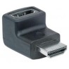 ADAPTADOR CODO MANHATTAN HDMI CAMBIADOR ANGULO ABAJO 90 G...