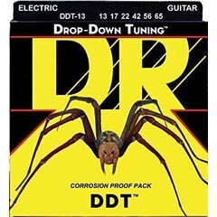 JUEGO DE CUERDAS PARA GUITARRA ELECTRICA MEGA HEAVY 13/65 DDT DR