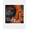 JUEGO DE CUERDAS PARA VIOLIN 1/4 NICKEL-CROMO ALICE