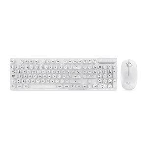Teclado y Mouse Inalámbrico Retrokey Select Power Blanco