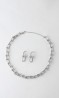 Set Collar Y Aretes Eslabones