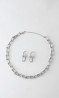 Set Collar Y Aretes Eslabones