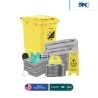 Kit antiderrames móvil universal no quimicos SPC 95 Gal | absorción 96 Gal