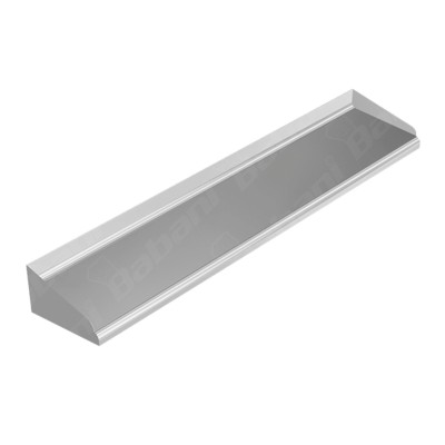 Repisa de Pared 1.00 x 0.30 x 0.05 Acero Inoxidable Tipo 304