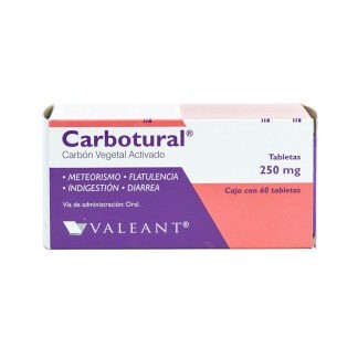 CARBOTURAL 250MG TAB C/60