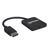SPLITTER HUB MANHATTAN DISPLAY PORT A 2-PORT HDMI