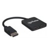 SPLITTER HUB MANHATTAN DISPLAY PORT A 2-PORT HDMI