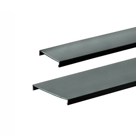 PANDUIT TAPA PARA DUCTO RANURADO, 4” X 6?, PVC, NEGRO