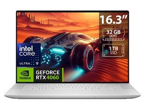 Laptop DELL XPS 9640: Procesador Intel Core Ultra 9 185H (hasta 5.1 GHz), Memoria de 32GB DDR5, SSD 1TB, Pantalla de 16.3" LED,