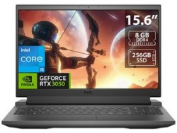 Laptop Gamer DELL G15 G5511: Video GeForce RTX 3050, Procesador Intel Core i5 11260H (hasta 4.40 GHz), Memoria de 8GB DDR4, SSD