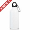 BOTE DE ALUMINIO 600ML COLOR BLANCO