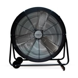 Ventilador Fijo para Piso Thermoflex 30 pulg. 3 velocidades Negro