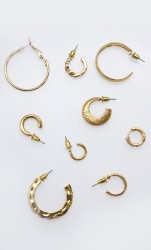 Set Aretes Aros