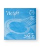 Víctor Cuerda 14(10) para Guitarra Acústica, 4a, Cobre con Borla