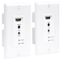 KIT EXTENSOR HDMI MANHATTAN PLACA PARED VIA RJ45 UTP CAT5...