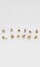 Set Aretes Dorado