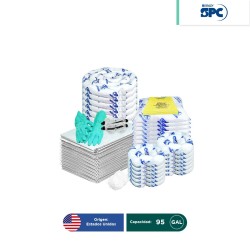 Repuesto para Kit antiderrames móvil para aceite y derivados del petróleo SPC 95 Gal | absorción 83 Gal