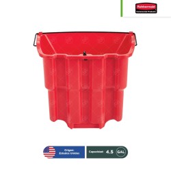 Cubeta de agua sucia Wavebrake Rubbermaid 18 QT