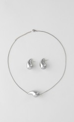 Set Arete Y Collar Gota