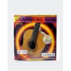 JUEGO DE CUERDAS PARA GUITARRA CLASICA NYLON NG-PLATA T/ALTA ALICE