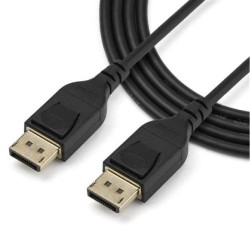 CABLE DISPLAYPORT STARTECH.COM CON CERTIFICACIÓN VESA DISPLAYPORT 1.4 MACHO – DISPLAYPORT 1.4 MACHO, 8K, 60HZ HBR3, 1 METRO, NEG