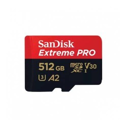 MEMORIA FLASH SANDISK EXTREME PRO, 512GB MICROSDXC UHS-I CLASE 10, SDSQXCD-512G-GN6MA