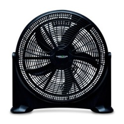 Ventilador Fijo para Piso Thermoflex 20 pulg. 3 velocidades Negro